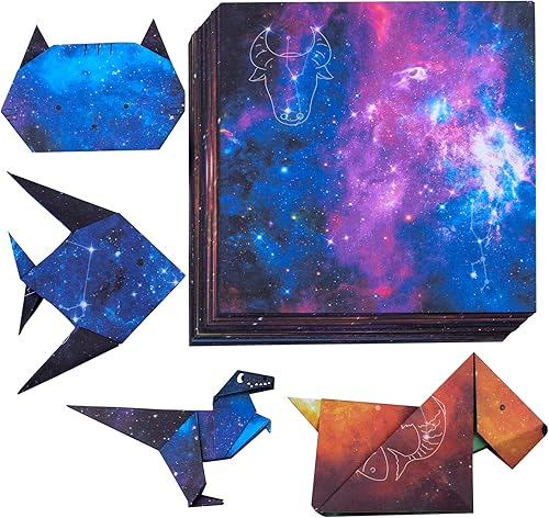 Gmailmall Papel de origami de doble cara, 200 hojas de papel de regalo, papel de regalo con patrón degradado para caja de regalo de bricolaje,