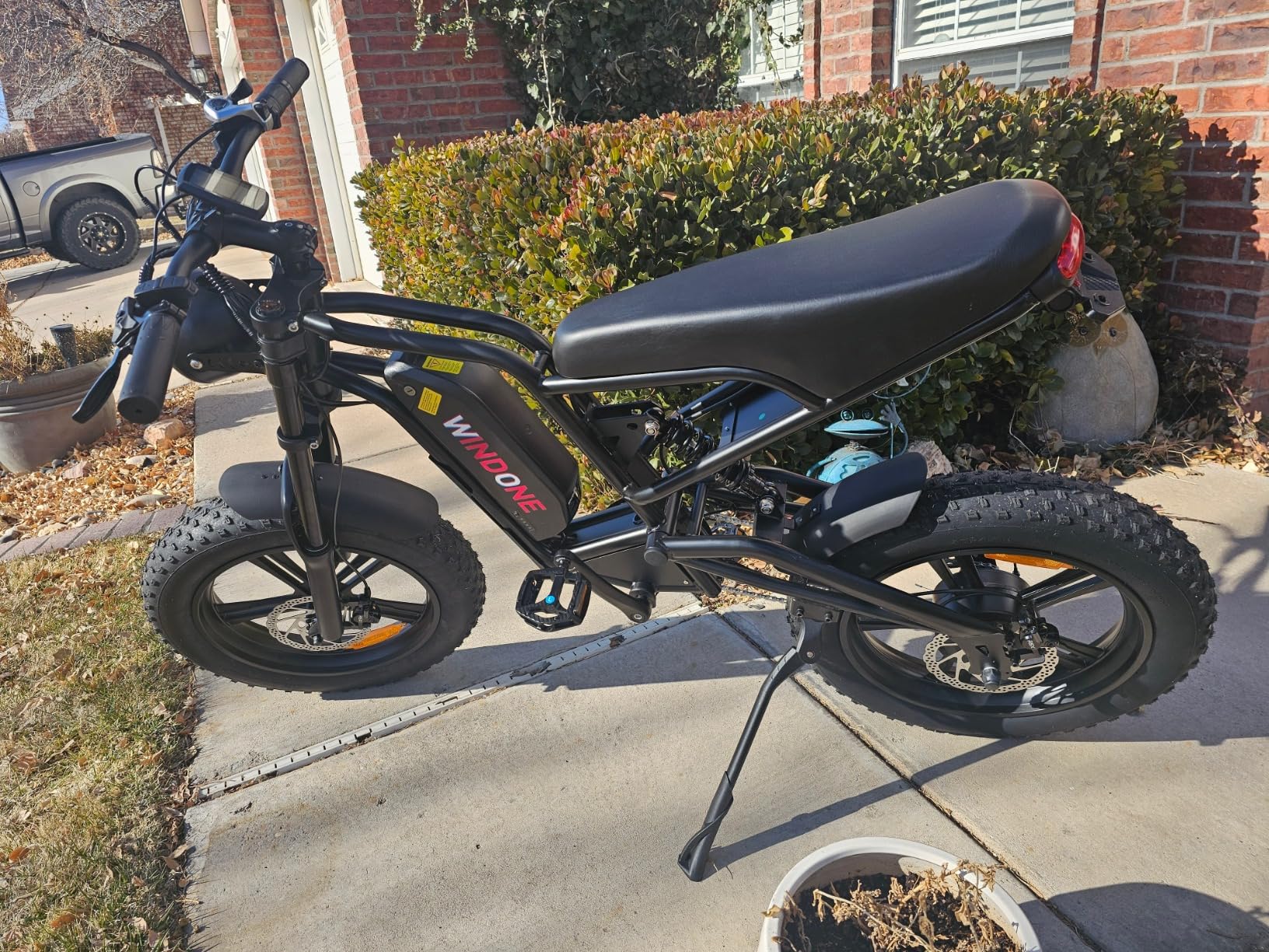 E2/K20 Electric Bike for Adults, 48V 13Ah/15Ah Battery, Up to 28 MPH & 46.6/60 Miles (PAS), 750/1000W Peak Ebike with All-Terrain 20"/26'' Fat Tires, UL Certified, Moped E-Bike photo review