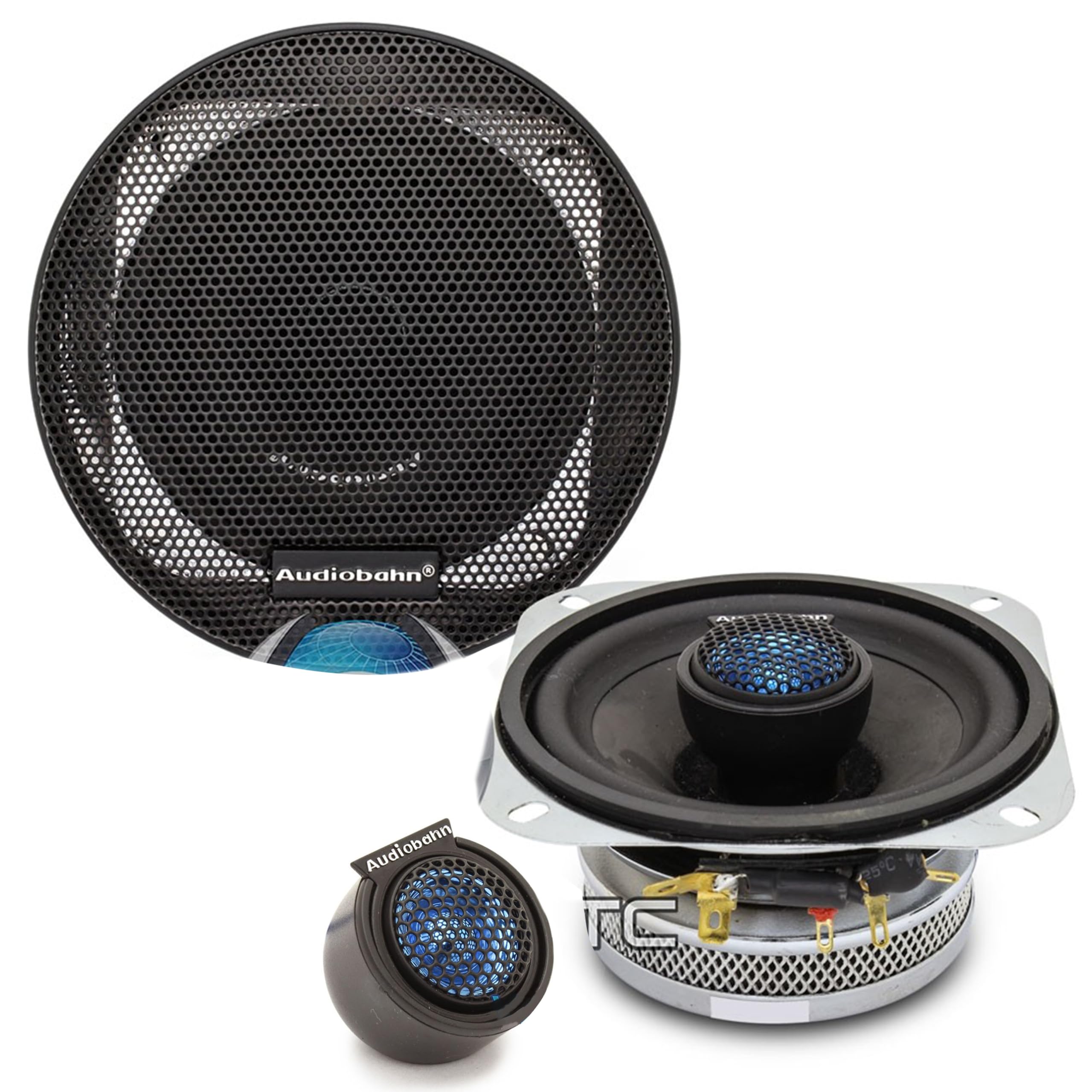 Audiobahn IKON Series ADS650 6.5 Inch 2 Way Speakers