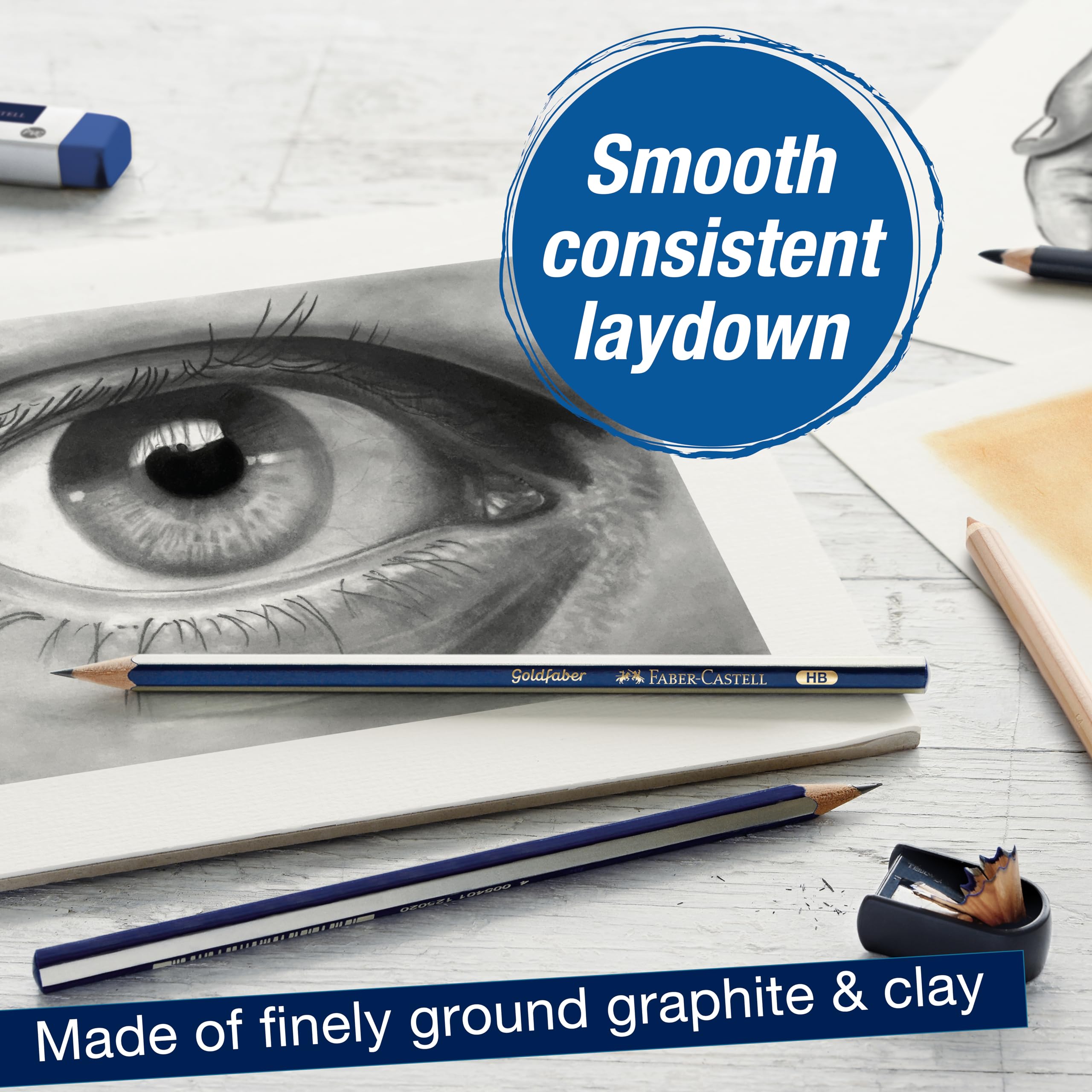 Amazon.com: Faber-Castell Graphite Pencils Drawing Set: 12