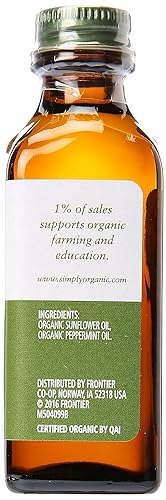 Miniatura 2 de Simply Organic, Sabor a menta, 2 onzas líquidas