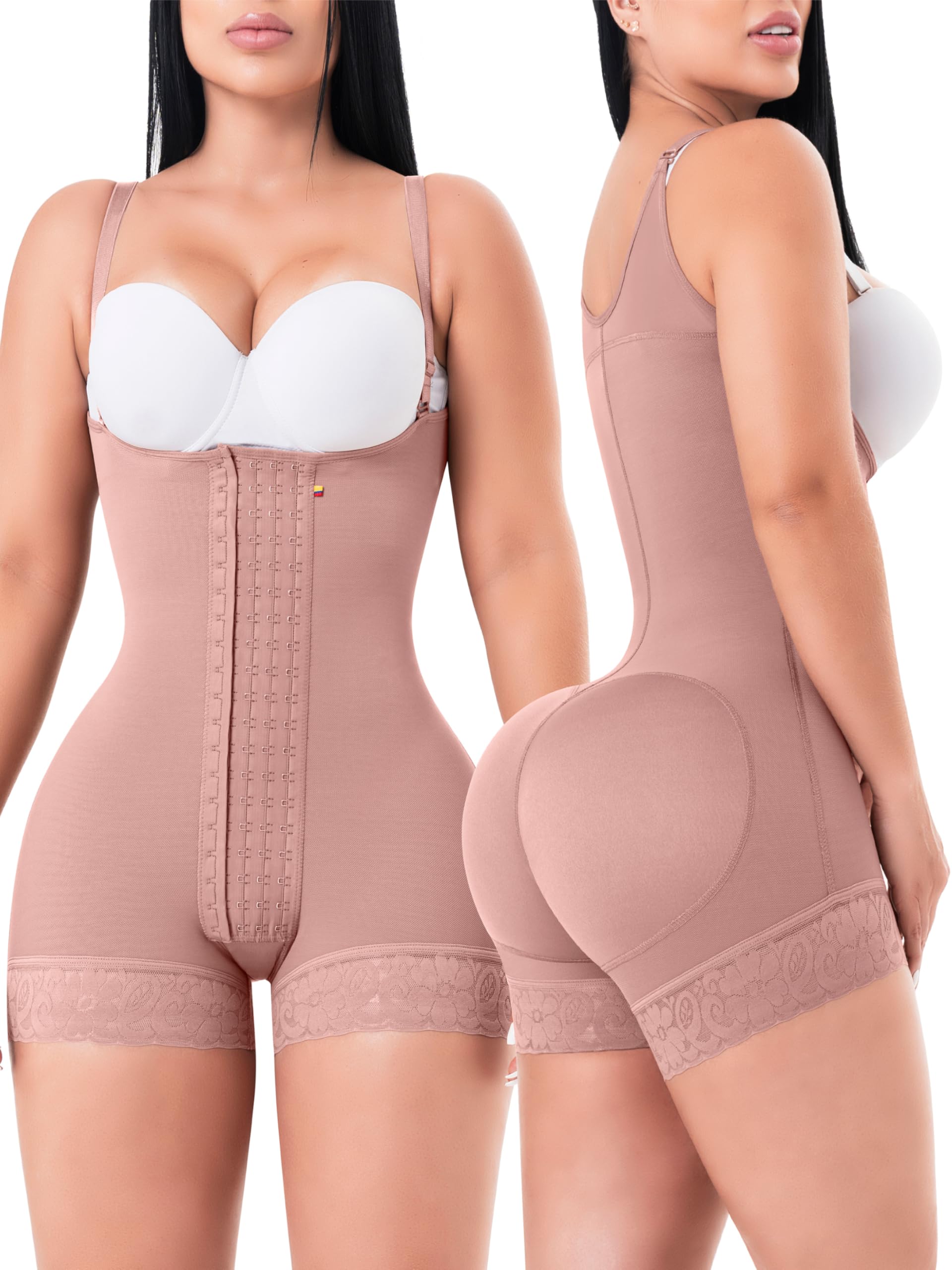 Sonryse Stage 2 Faja Shapewear for Women | Tummy Tuck Compression Garment & Post Surgery | Fajas Colombianas Moldeadoras