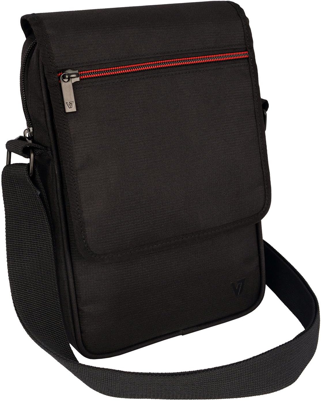 V7 TDM21BLK-1N Premium Messenger for 8.1" Tablet - For iPad® mini and Tablet PCs up to 8.1"