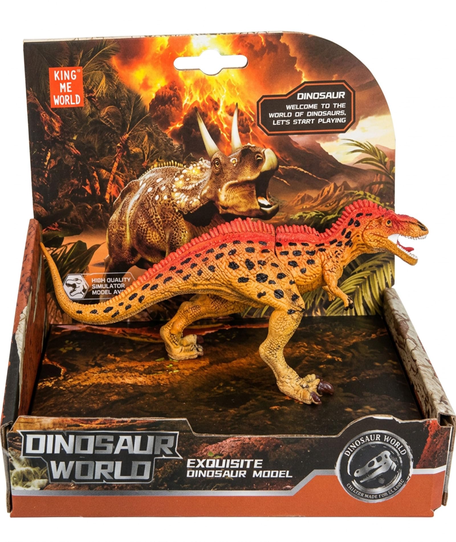 Dinosaur Ornament, Solid 6 Inch Spinosaurus Figure, Suitable for Dinosaur Themed Activities-image-39