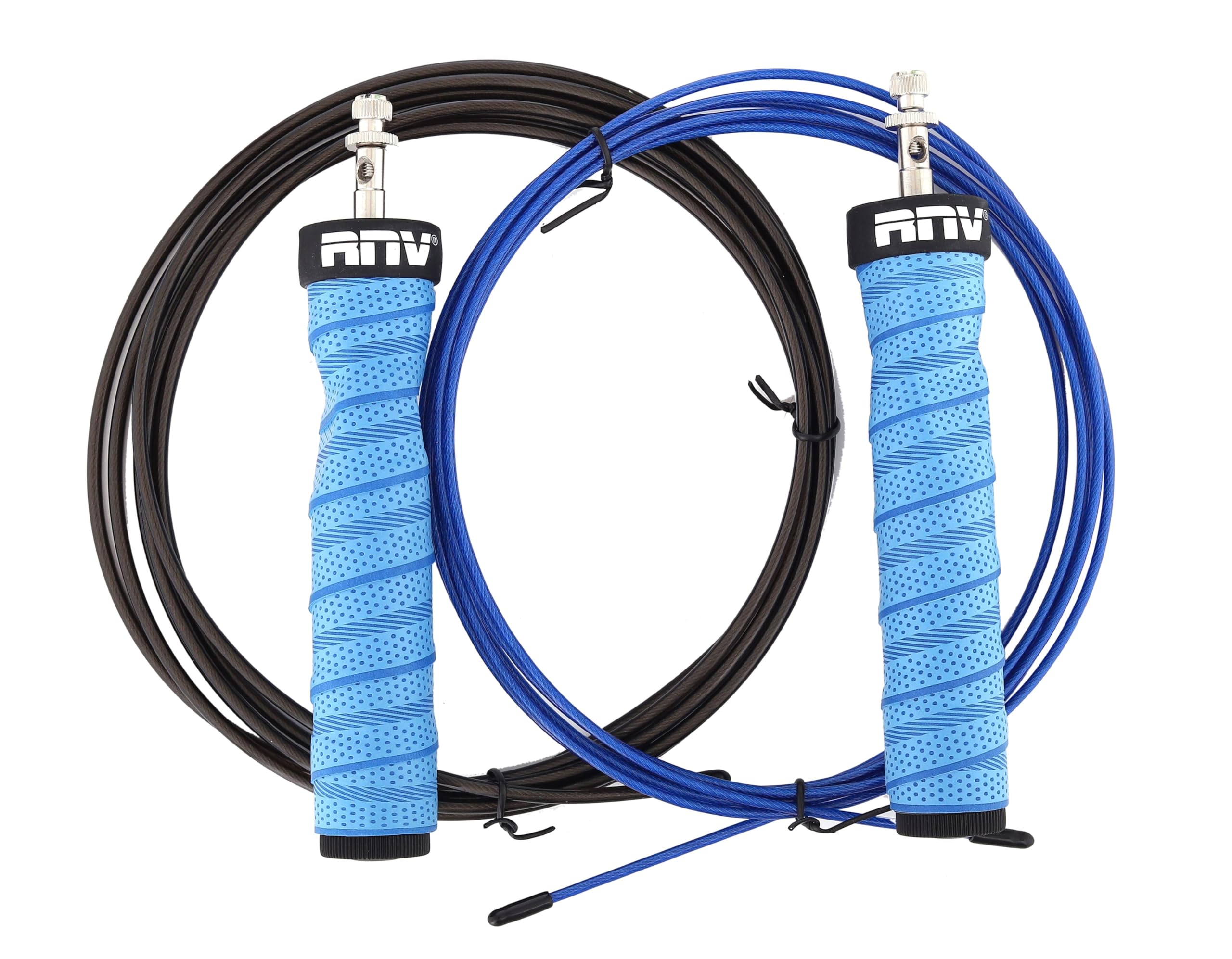 Skipping Rope RNV Skipping Rope For Women & Men, Screw Free Design | Jumping Rope, Rope For Exercise | Silicone Grip With 2 Speed Rope Cables For Crossfit & Workut | Gym Jump Rope For Men (B0D421QLH4) Amazon Price History, Amazon Price Tracker
