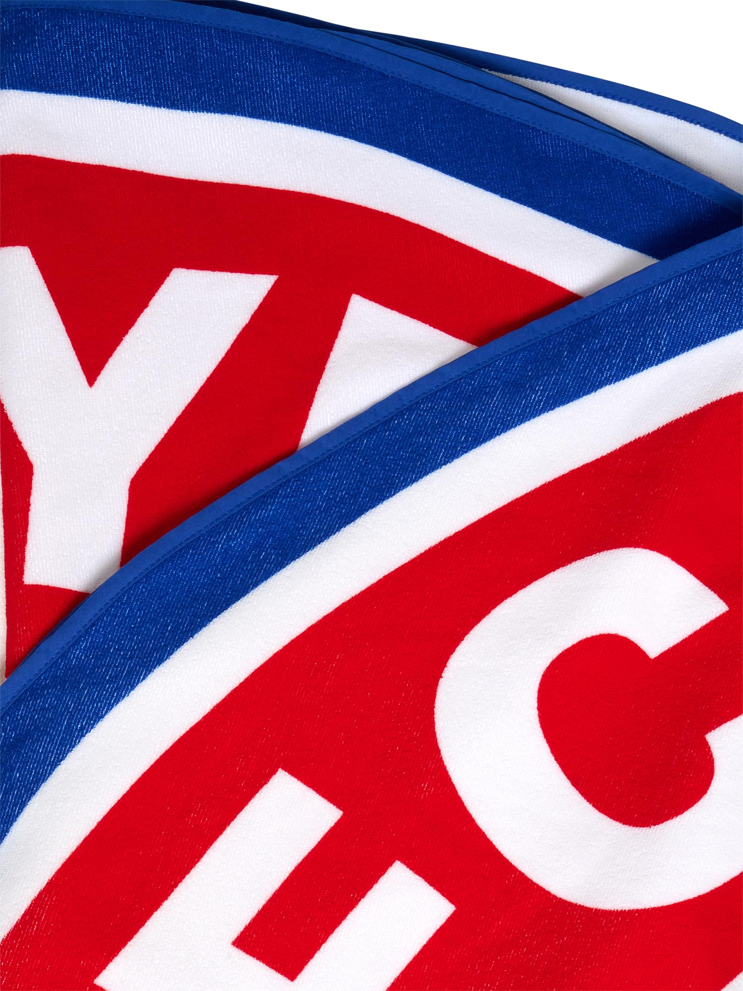 FC Bayern München Strandtuch I Badetuch I Handtuch I Logo I Rund I Rot I Fußball
