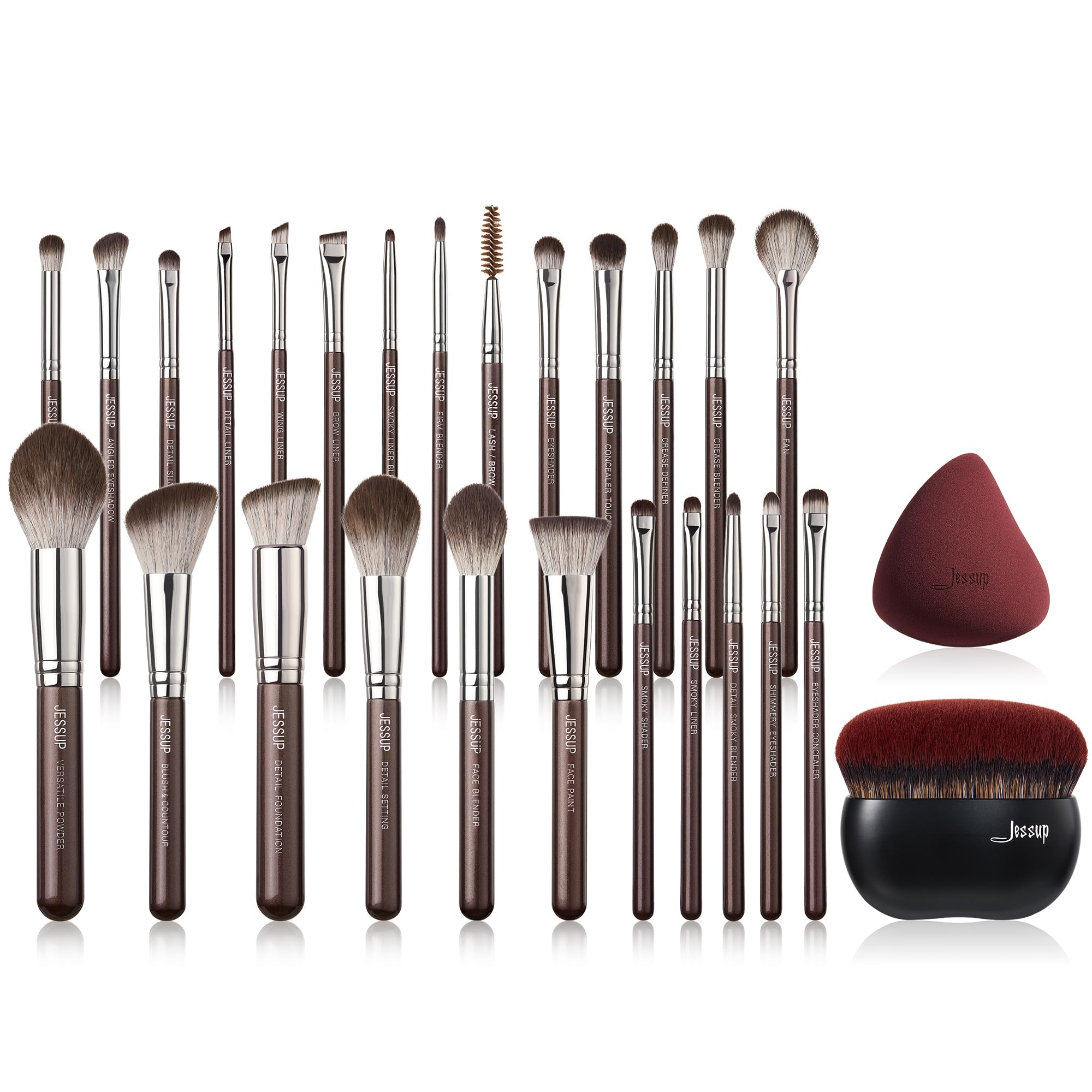 Jessup Pinselset Makeup T511+T881