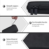 Vista 5 de co2CREA Estuche de transporte para Texas Instruments TI-84 Plus CE Python mejorado/TI-84/TI-Nspire CX II CAS/TI-Nspire CX II/TI-83 Plus/TI-89