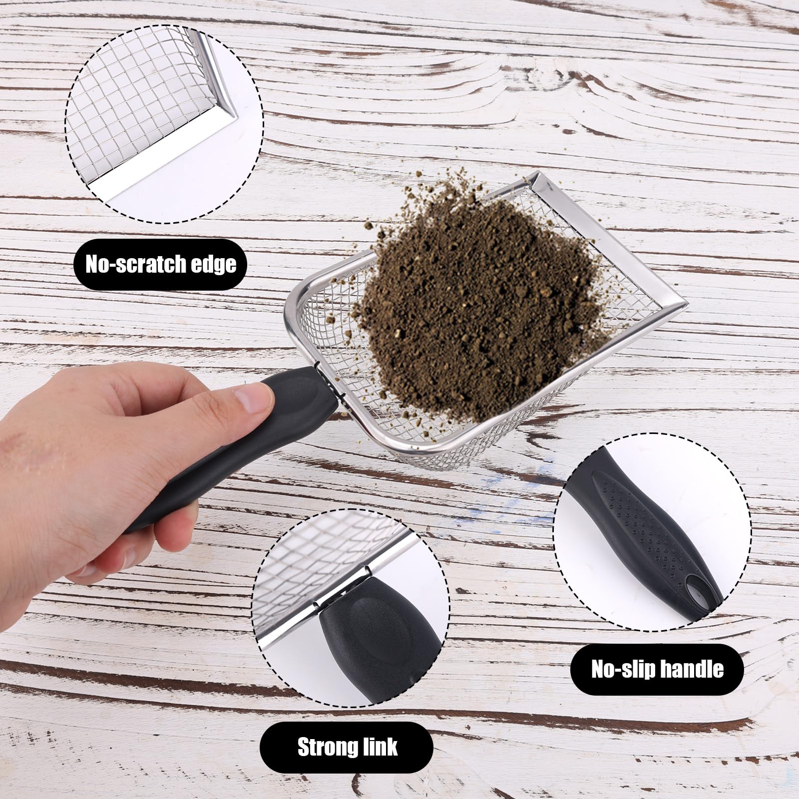 Wedhapy Tuinzeef Grondzeef Tuinieren Zeeven Tuinzeef Voor Bodem Compost Zeef Tuin Plastic Zeef Riddle Grondzeef Mesh Screen Bodem Zeef Tuinieren Gereedschap Wedhapy Tuinzeef Grondzeef Tuinieren Zeeven Tuinzeef Voor Bodem Compost Zeef Tuin Plastic Zeef Riddle Grondzeef Mesh Screen Bodem Zeef Tuinieren Gereedschap