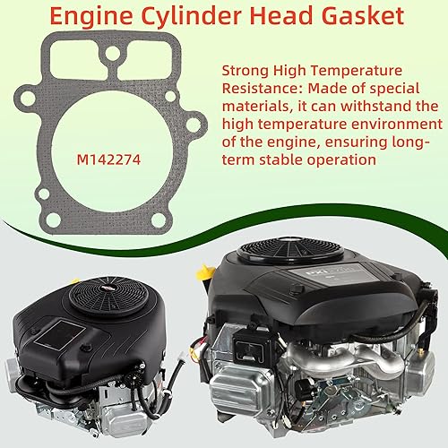 Miniatura 2 de Junta de cabeza de repuesto para Briggs 693997 401577 M142274 LA120 X130 X330 D130 E180 Z225 (paquete de 2)