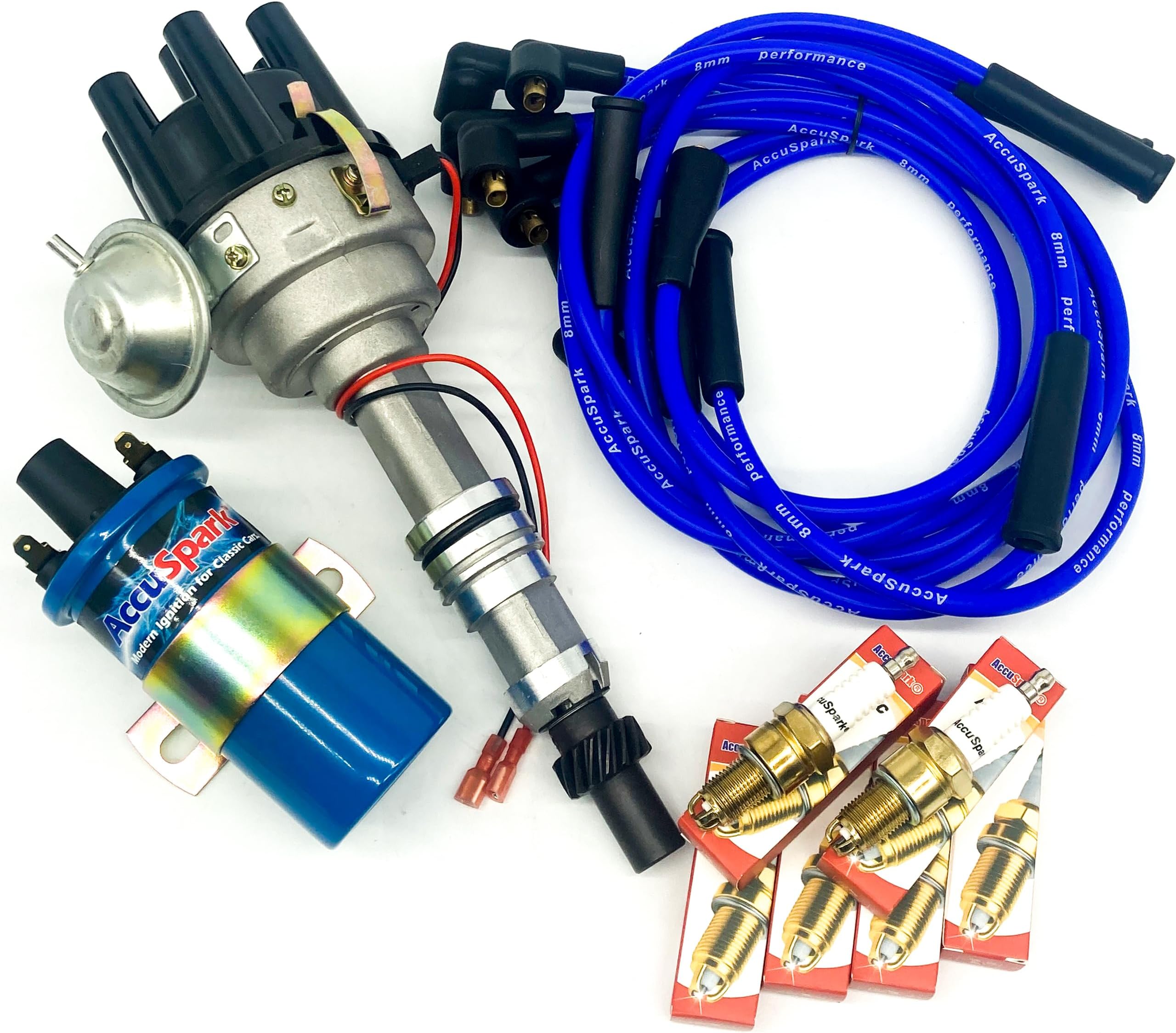 Performance Electronic Distributor Ignition Pack For Ford Essex V6