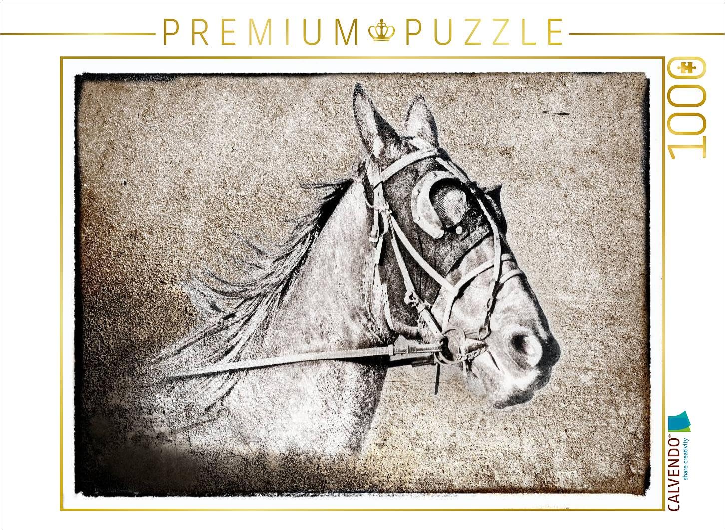 CALVENDO Puzzle Le Trotteur 1000 Pieces 64 x 48 cm from Alain Gaymard