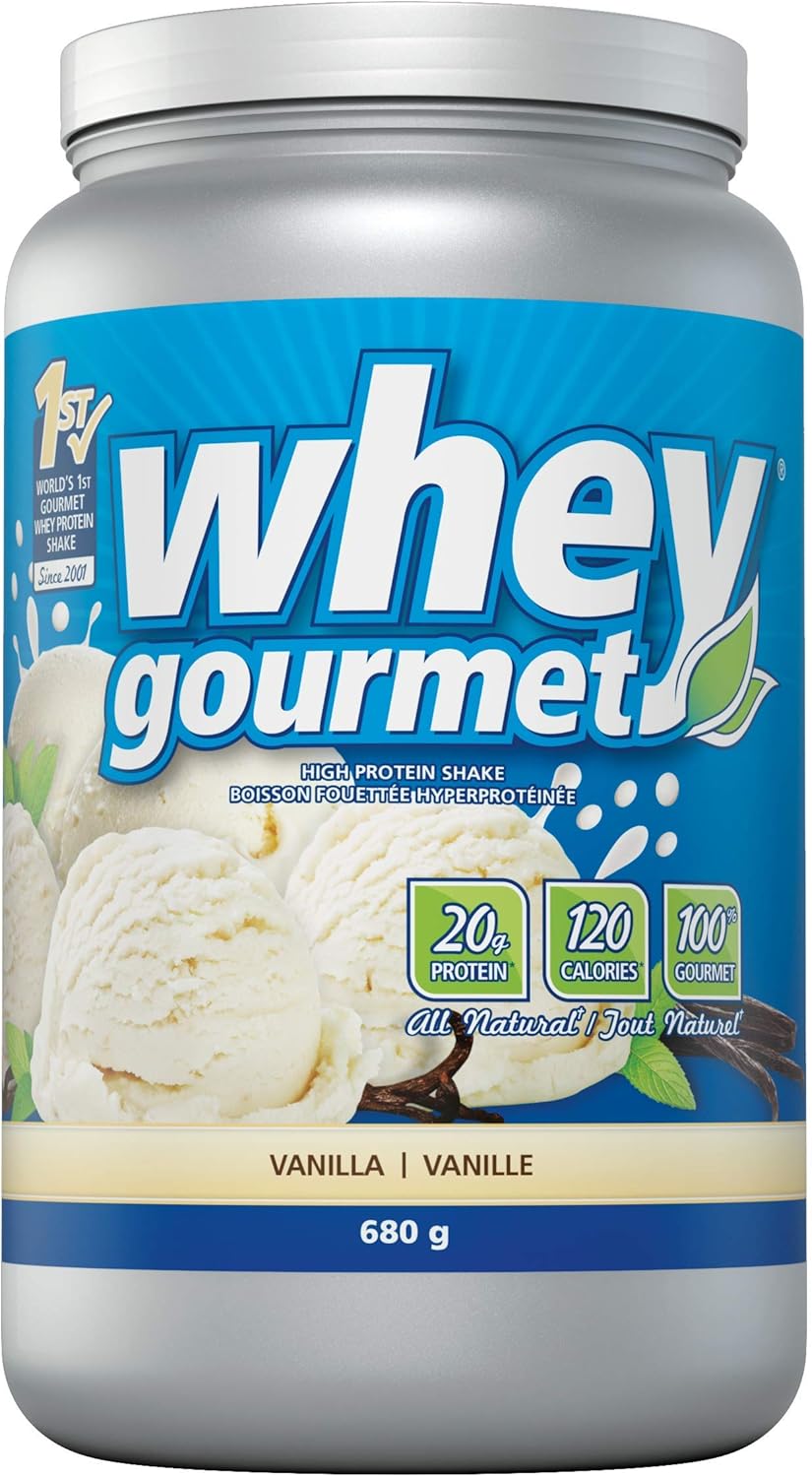Whey Gourmet 100 Whey Protein Powder Shake Natural No Artificial