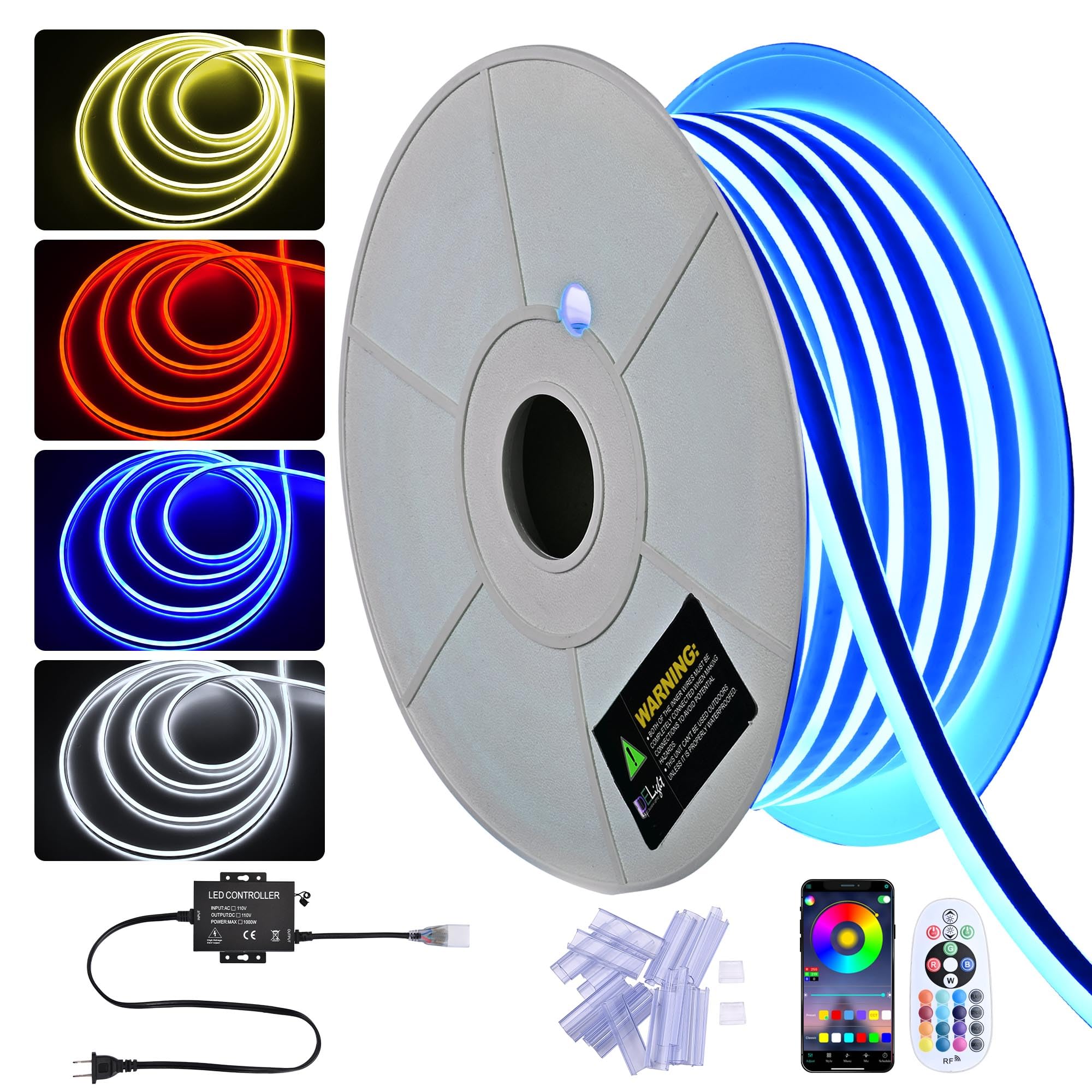 Amazon.com: DELight AC 110-120V Waterproof IP65 Food Truck RGB