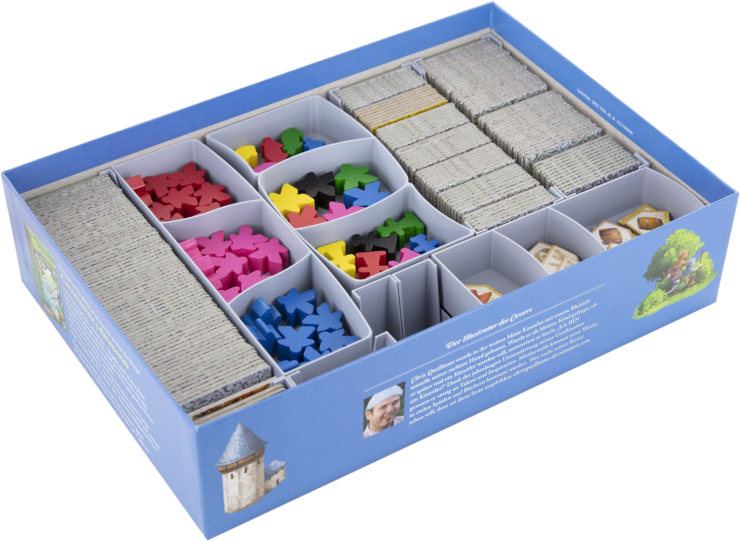 Feldherr Organizer kompatibel mit Carcassonne
