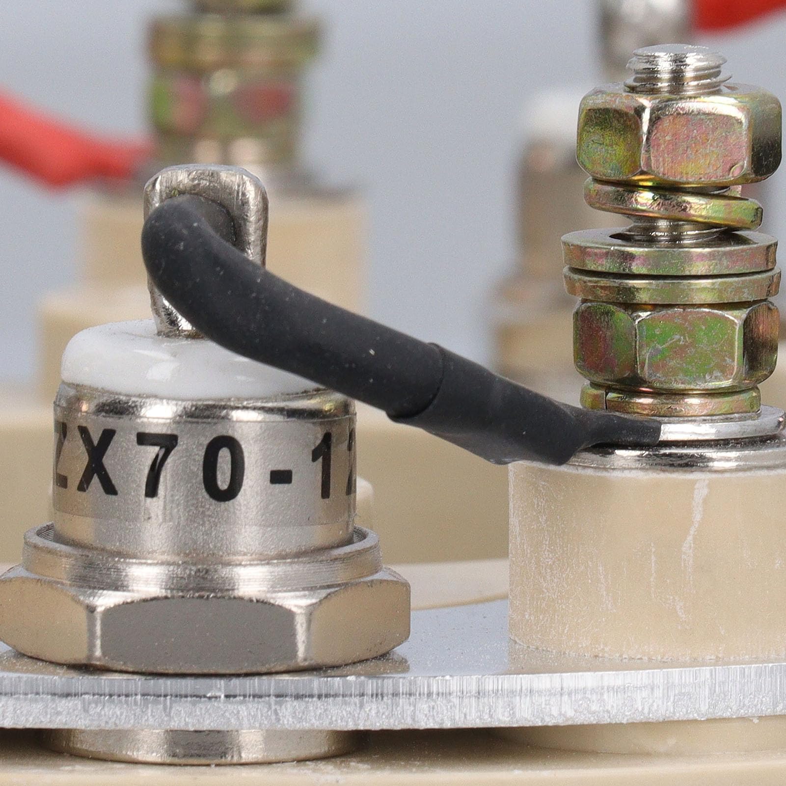 ViaGasaFamido Ruota del Raddrizzatore Anello Ad Circolare della Ruota del Ponte Raddrizzatore in Ottone per Uso Sostitutivo della Riparazione del Generatore di Componenti Elettronici del Generatore
