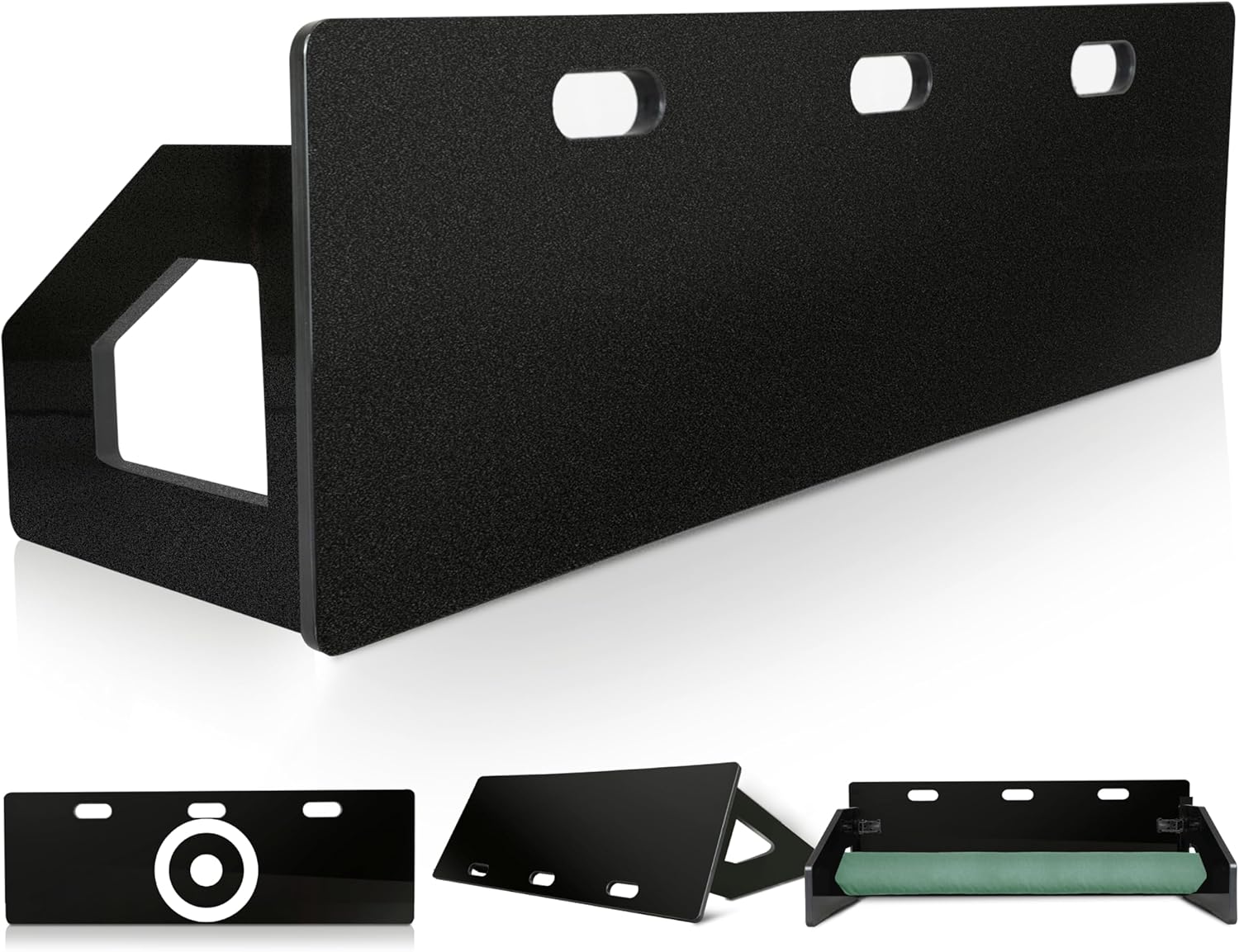 Tabla de rebote de fútbol con 2 ángulos de rebote para pasar la pelota y entrenamiento de rebote