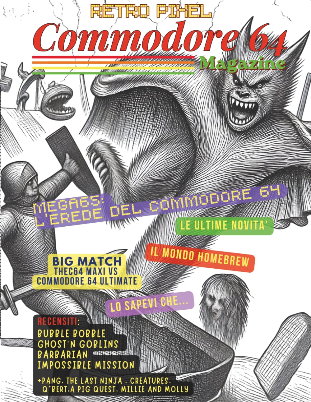 Retro Pixel Deluxe Edition – Commodore 64 Magazine: Numero 2 - Aprile 2026