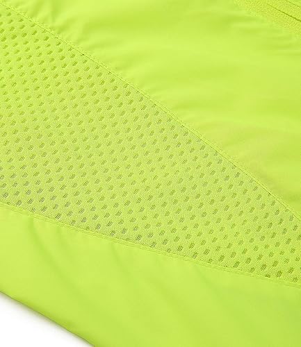 Miniatura 7 de Chaqueta de ciclismo de alta visibilidad convertible UPF50+ cortavientos ligera cortavientos para hombre