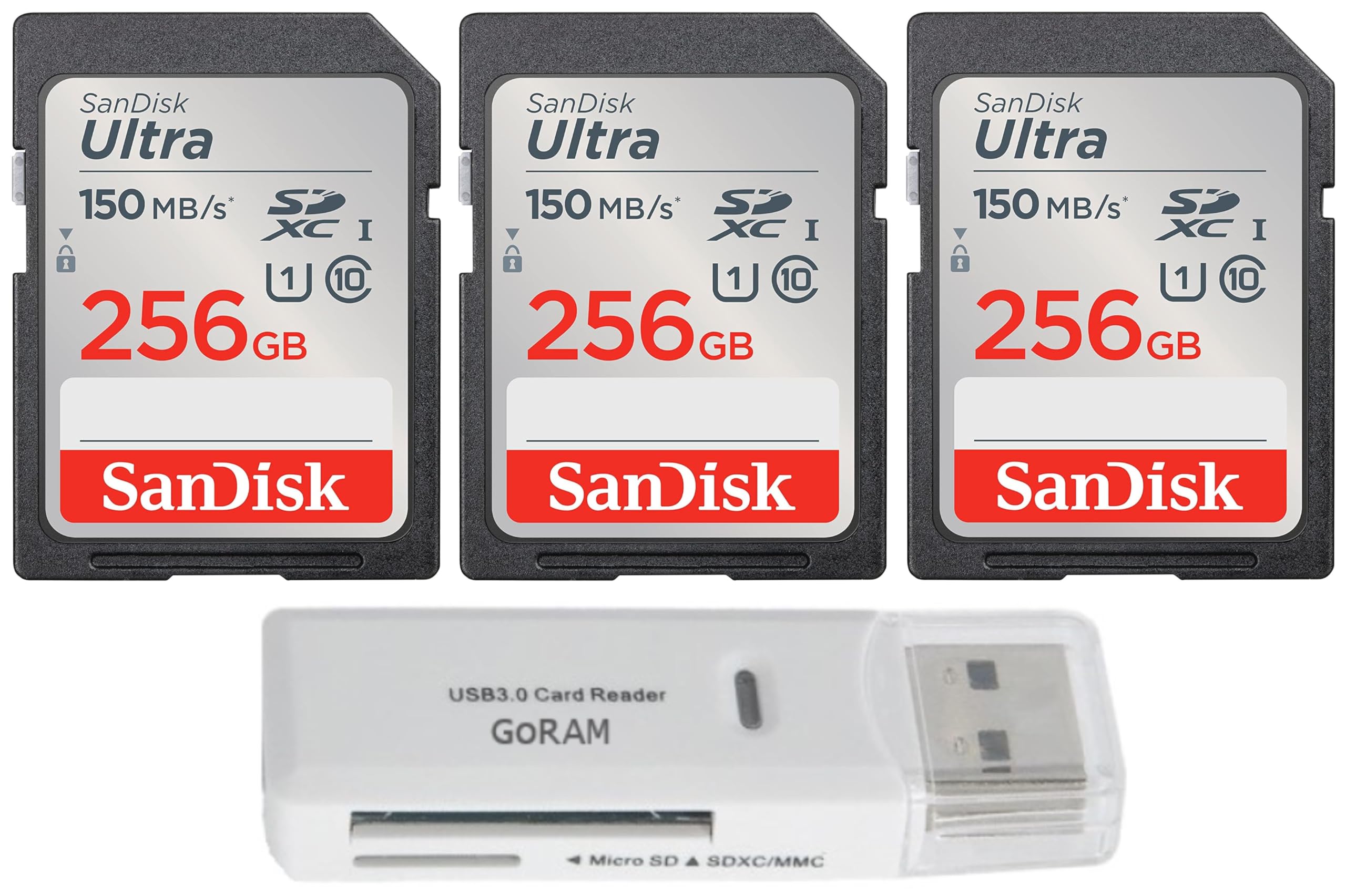 SanDisk microSD 256GB 3枚セット Amazon.com: SanDisk 256GB (3 Pack) Ultra SDXC UHS-I Class 10