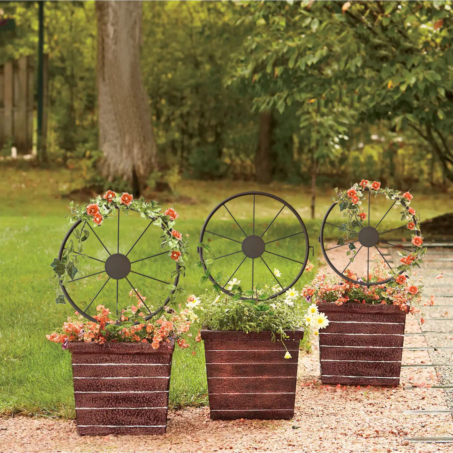 Metal Wagon Wheel Decoration Ideas 70+ Wagon Wheel Bench Stock Photos,