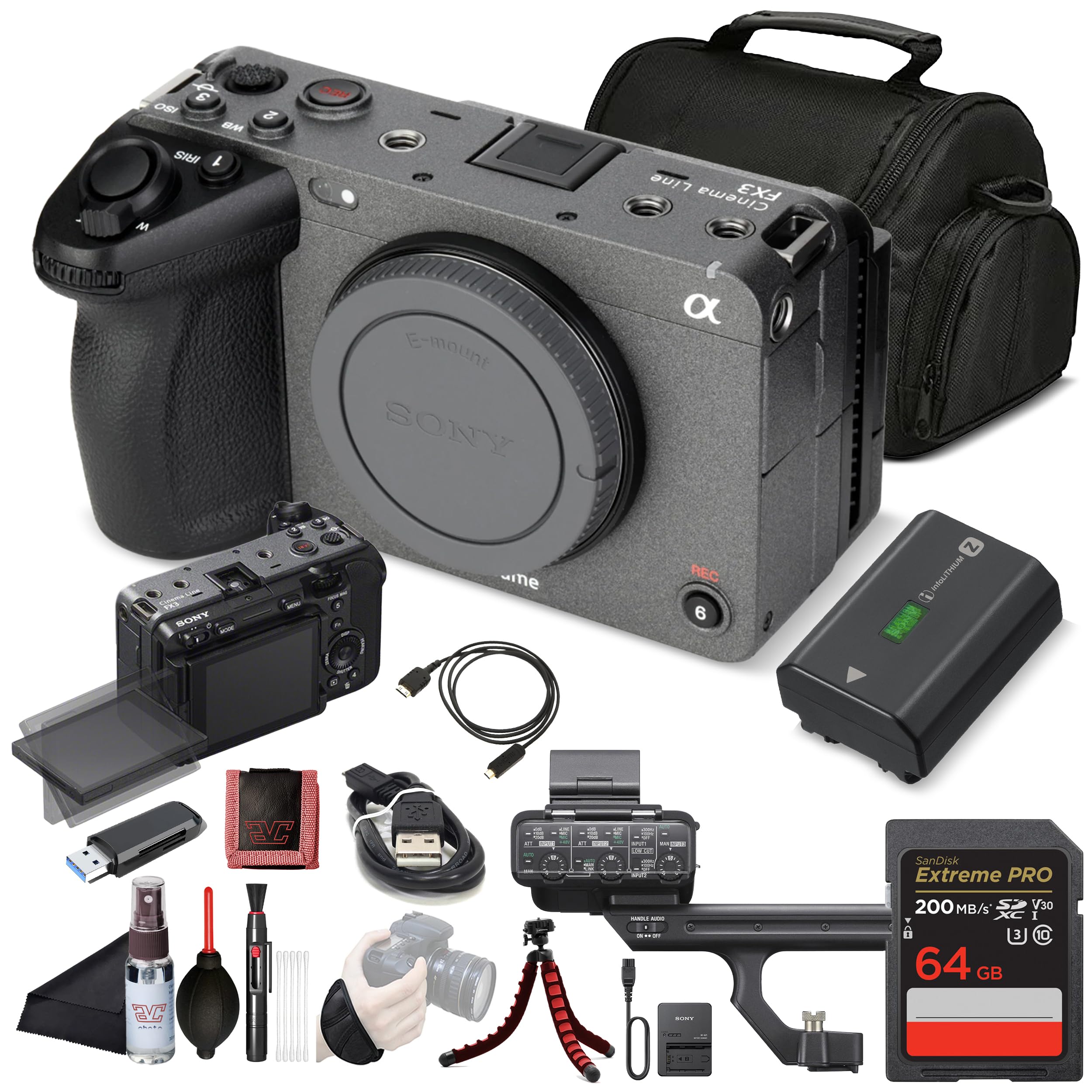 SONY FX3 本体一式(付属品完備) Amazon.co.jp: ソニー FX3 フルフレームシネマカメラ ILME-FX3