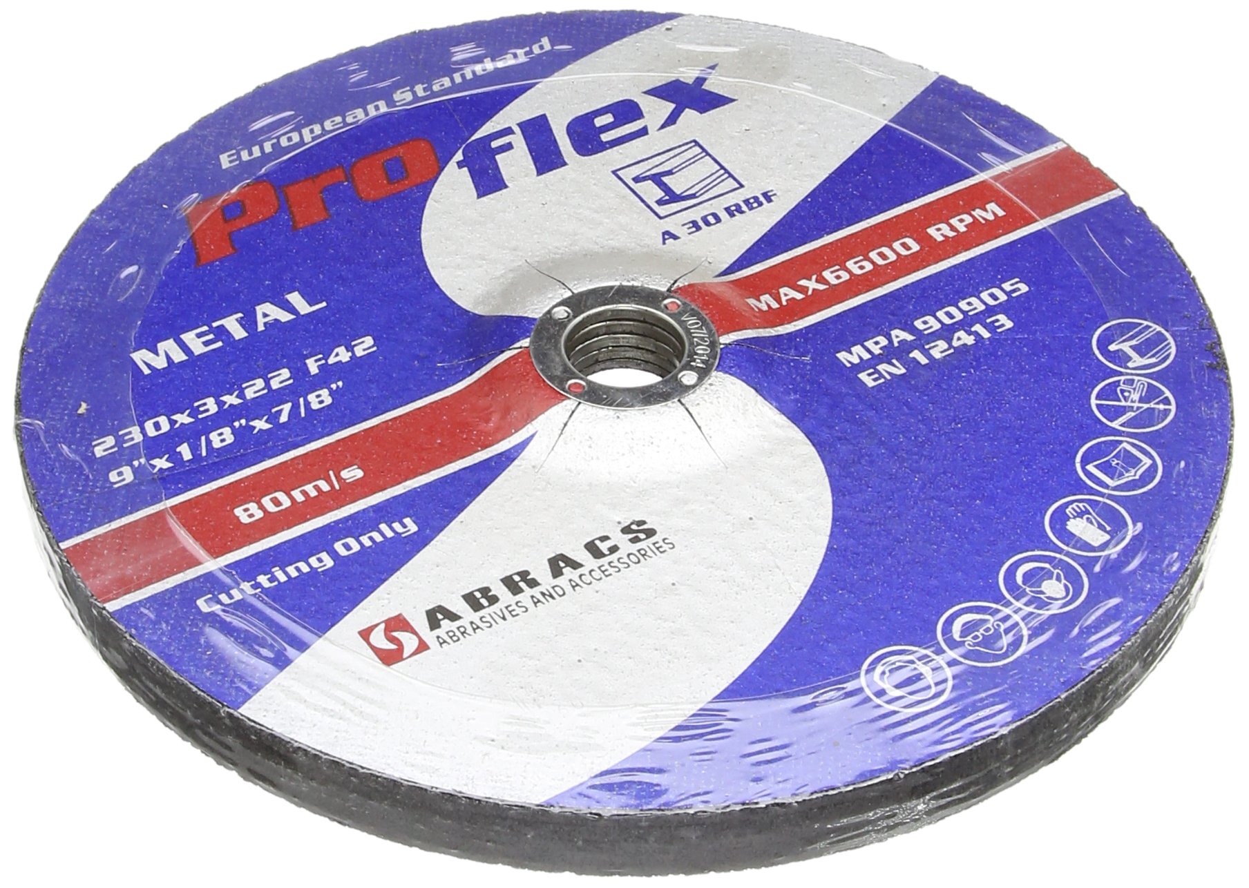Connect 32066 Abracs 230mm x 3.0mm DPC Cutting Discs 25pc