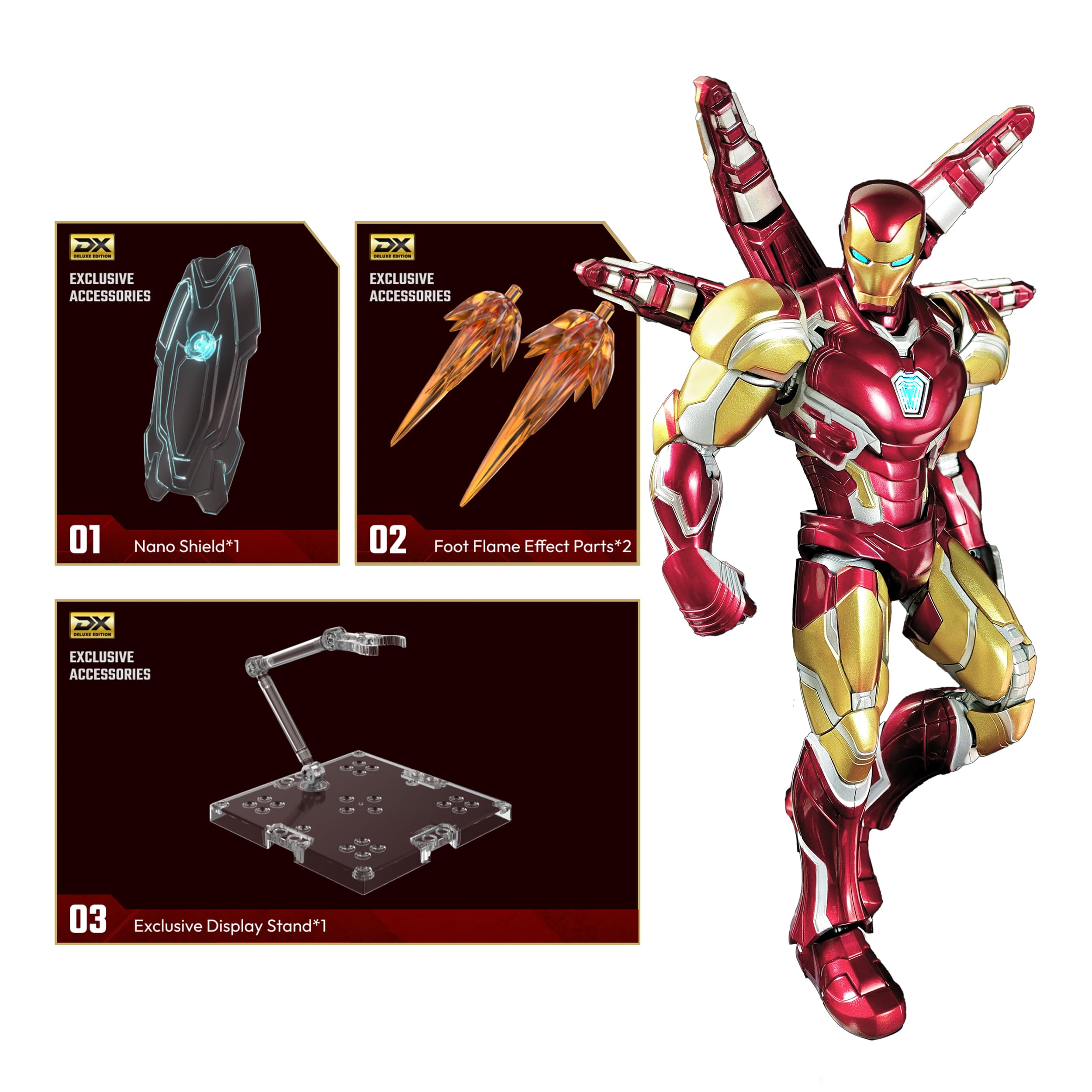 Blokees Marvel Infinity Saga Champion Class: Ironman Mark LXXXV
