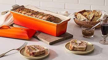 ルクルーゼ テリーヌ型　 レクタ オレンジ　32cm 公式】アンティーク家具ラフジュ工房商品詳細ページLe Creuset