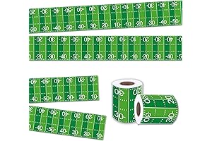 Paper Footballs Bulletin Board Borders Kit for Classroom Decorations