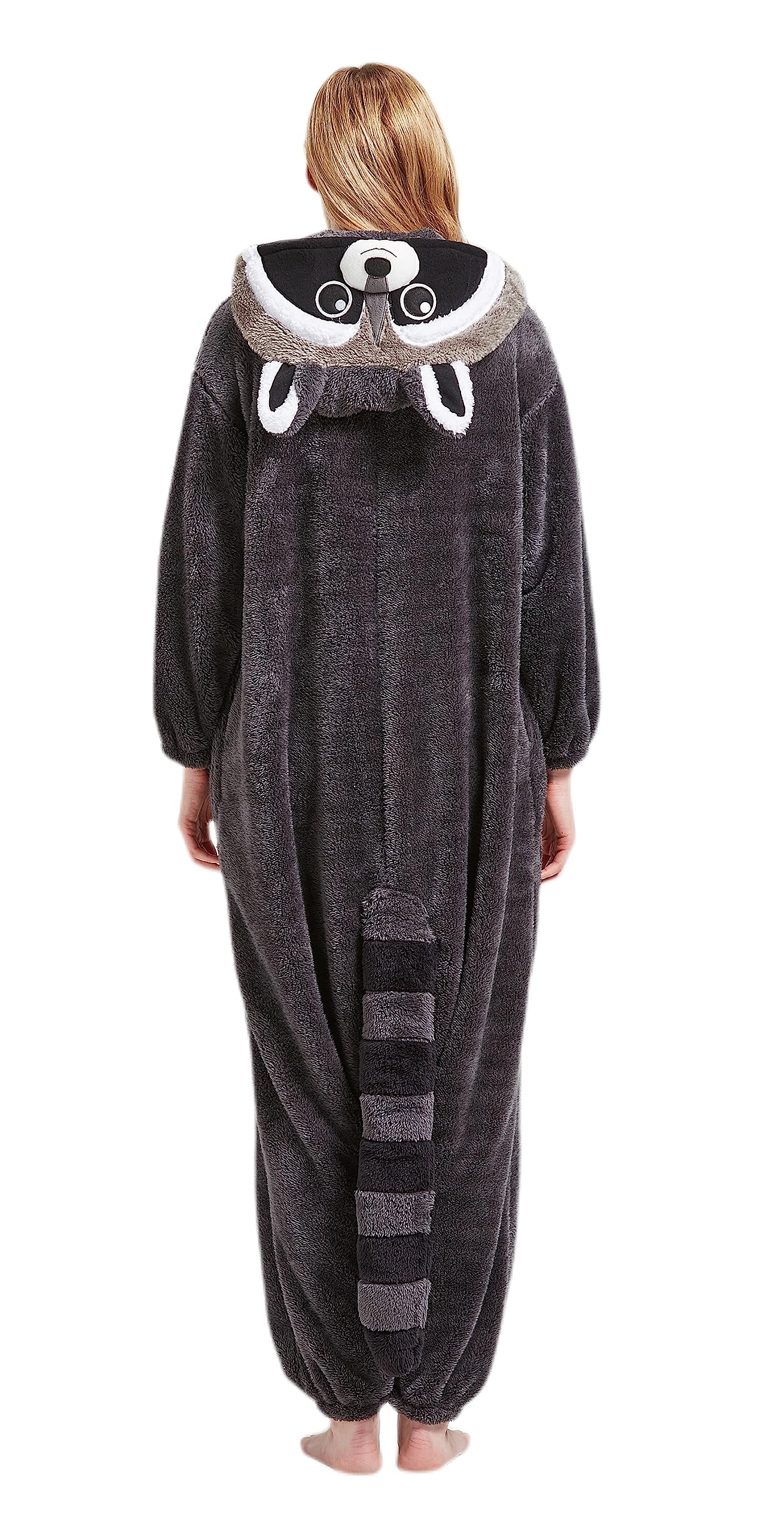 Simzoo Unisex Adulti Pigiami Animali Kigurumi Carnevale Costume Halloween Cosplay Onesies Natale Intero Tuta Pigiami