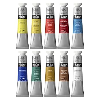 【未使用】Winsor & Newton ウィントン 21mlオイルカラー10本 Amazon.com: Winsor & Newton Winton Oil Color Paint, Basic