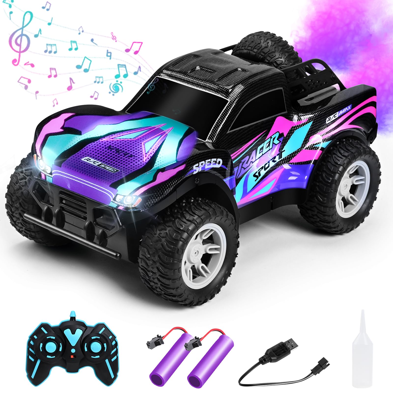 Amazon.com: RC Cars 1:16 Remote Control Car for Boys 4-7 8-12,All