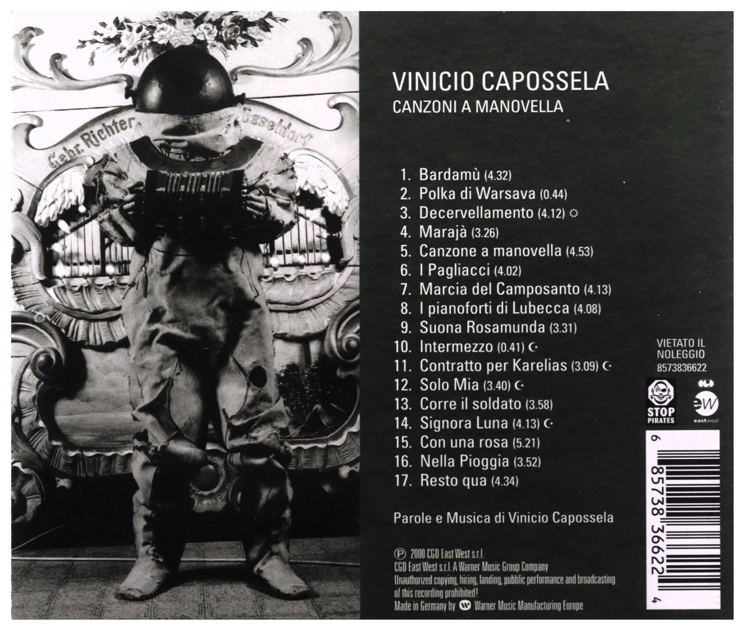 Le Canzoni A Manovella