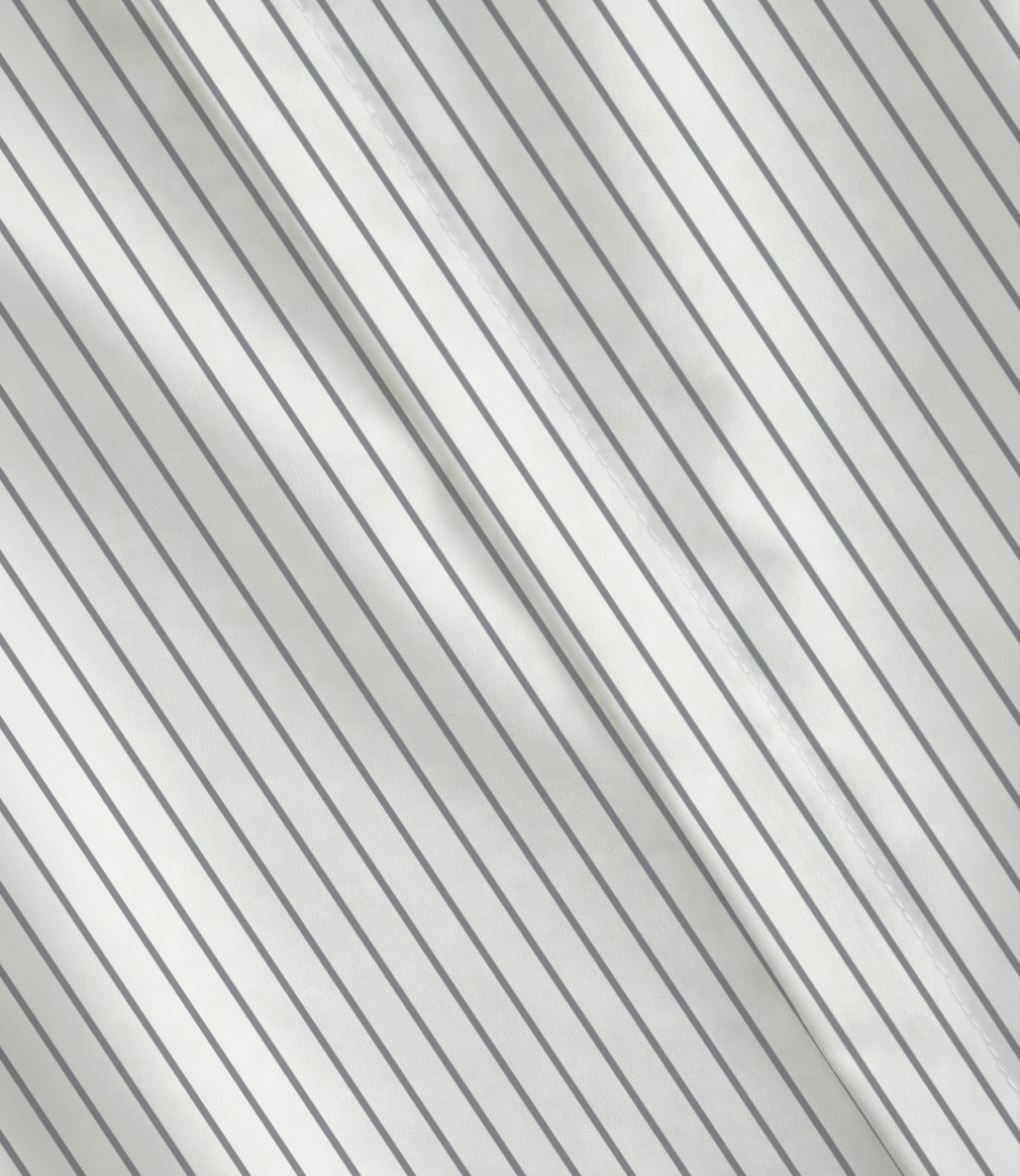 Duvet Cover Twin/Twin XL - Stripe Duvet Cover - 2 Piece - Grey Stripe