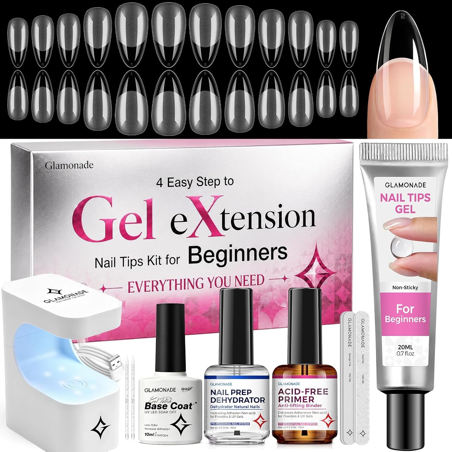 Glamonade Nail Extension Starter Kit Review