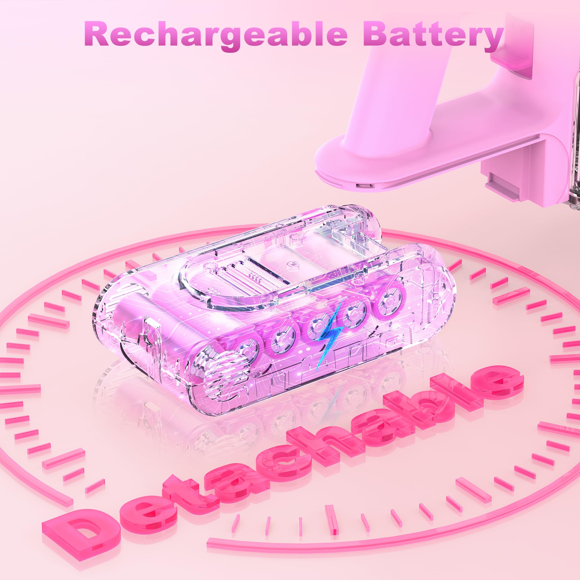 Tikom V500 Cordless Vacuum Cleaner for Home, 40000Pa/450W Stick Vacuum with LED Touch Screen, Charging Wall Dock, Anti-Tangle, Lightweight Handheld Vacuum for Pet Hair, Hard Floor, Carpet view 7