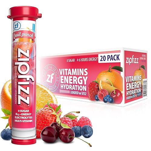 Bebida energética saludable Zipfizz