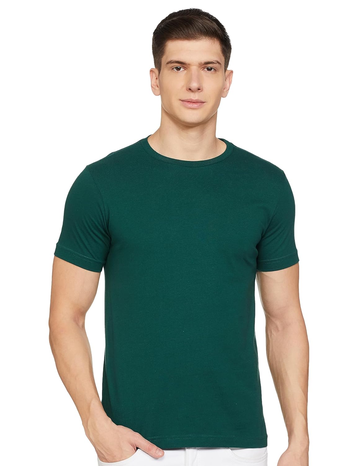 Amazon Brand Symbol Men's Solid Regular TShirt (SS20SYMTEE33