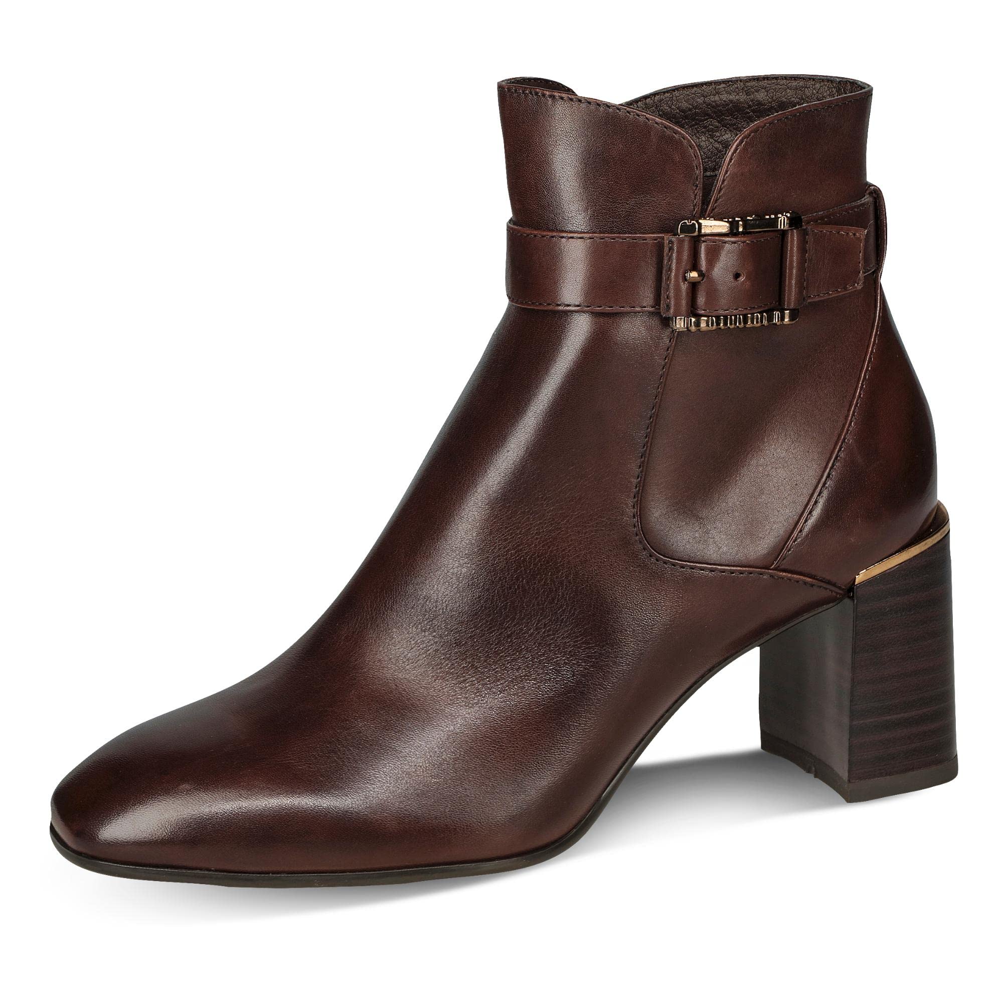 Tamaris women's ankle boots, mahogany, 40 EU