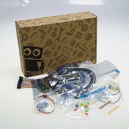Miniatura 7 de Robotistan Nodemcu ESP8266 IoT Starter Kit - Proyectos electrónicos inteligentes de IoT - Gadgets automatizados para el hogar - Nodemcu Kit IoT WiFi