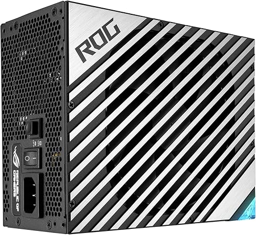 Miniatura 8 de ASUS ROG Thor - Fuente de alimentación totalmente modular Platinum II de 1000 W (1000 W, 80+ Platino, certificado Lambda A++, disipadores de calor