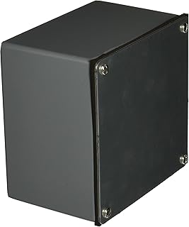 Hoffman A664GSC Galvanized Box/Screw Cover, 6.00