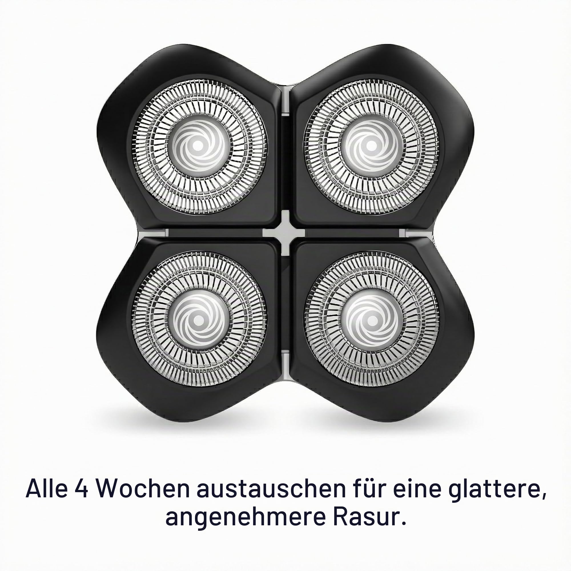 Freebird FlexSeries Pro Elektrischer Kopfrasierer - Schneller glatter Kopfrasierer, Nass-/Trockenrasur, Anti-Pinch, Rotationsrasierer, wiederaufladbar, kabellos, 4 flexible Klingen, ideales Geschenk