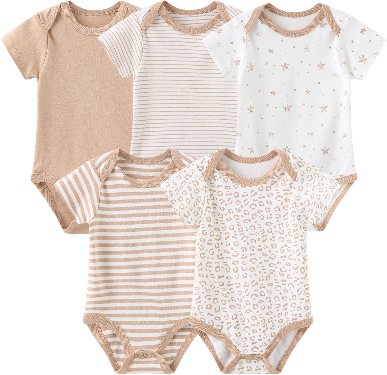 New Born Clothes Cotton Layette Gift Set Unisex Baby Outfit and Accessories Newborn Essentials Must Haves - Image 3