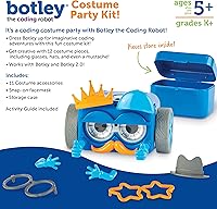 Vista 5 de Learning Resources Botley The Coding Robot - Kit de fiesta de disfraces