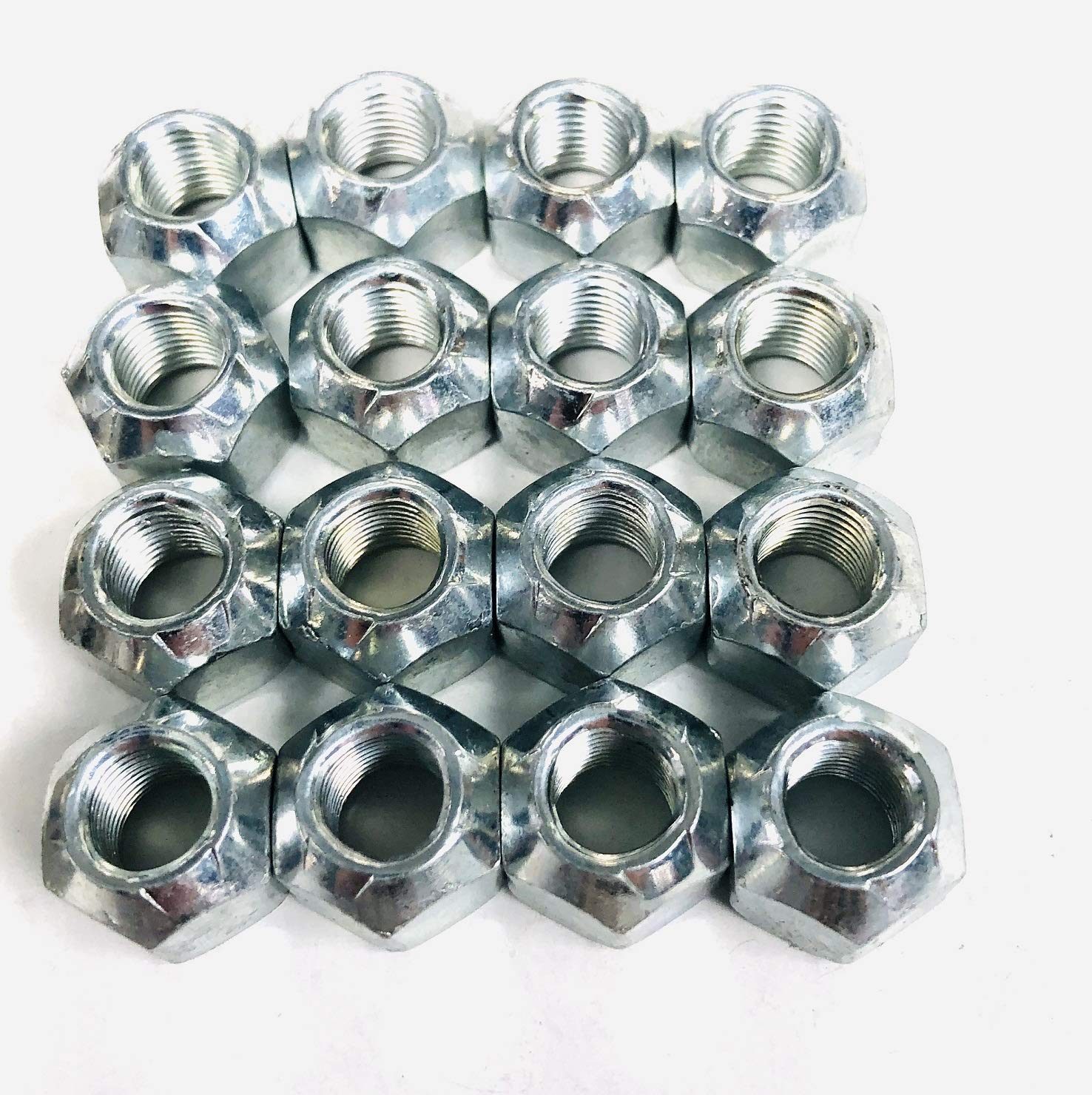 16 Each Rocker Arm Grooved Pivot Ball & Lock Nut Set Chevy sb 400 350 327 305 283 (Pivot Ball & Lock Nut)