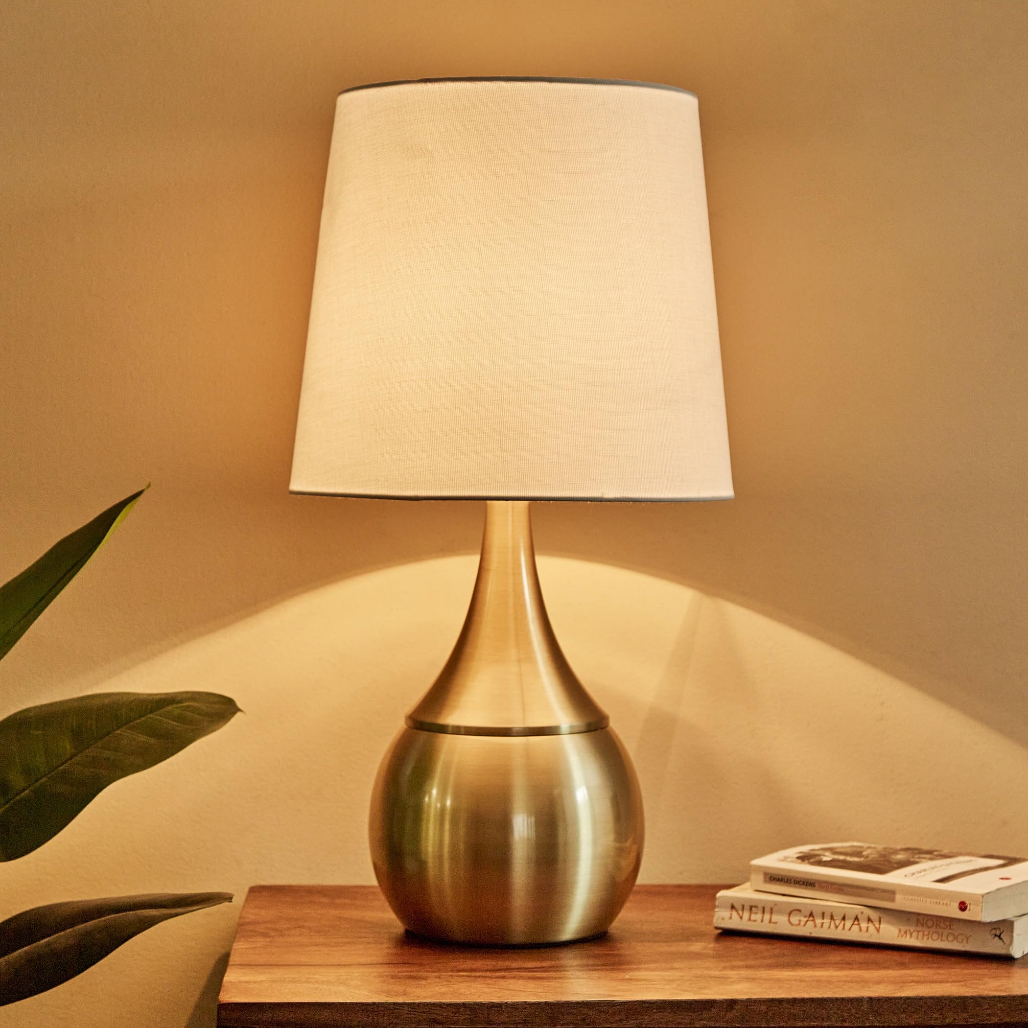 Home Centre Albama Okien Metal Touch Table Lamp-image-4