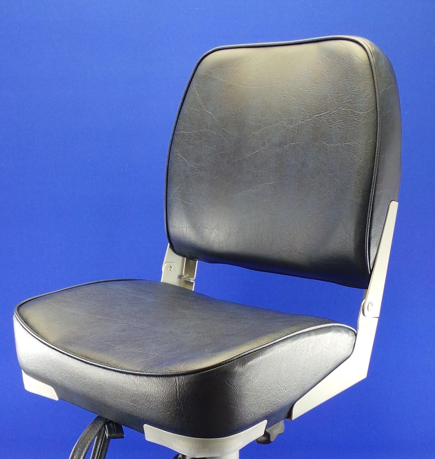 WISEN Quality Folding Navy Blue Boat Helm Seat - Speed Boat Fishing - New