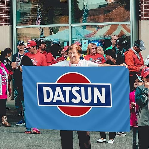 Generic Bandera Datsun de 3 x 5 pies, fácil de desmontar, duradera, para fiestas, jardín, decoración para exteriores